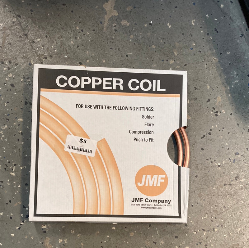 3/8- in 5-ft soft copper utility coil