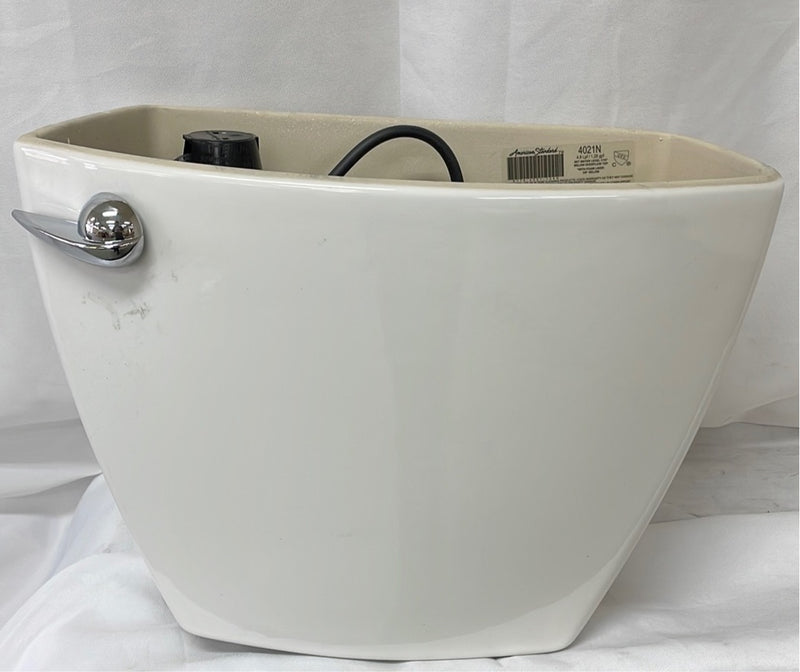 Cadet 3 Powerwash Tank 1.28 GPF Single Flush Round Toilet in White, Seat Not Included